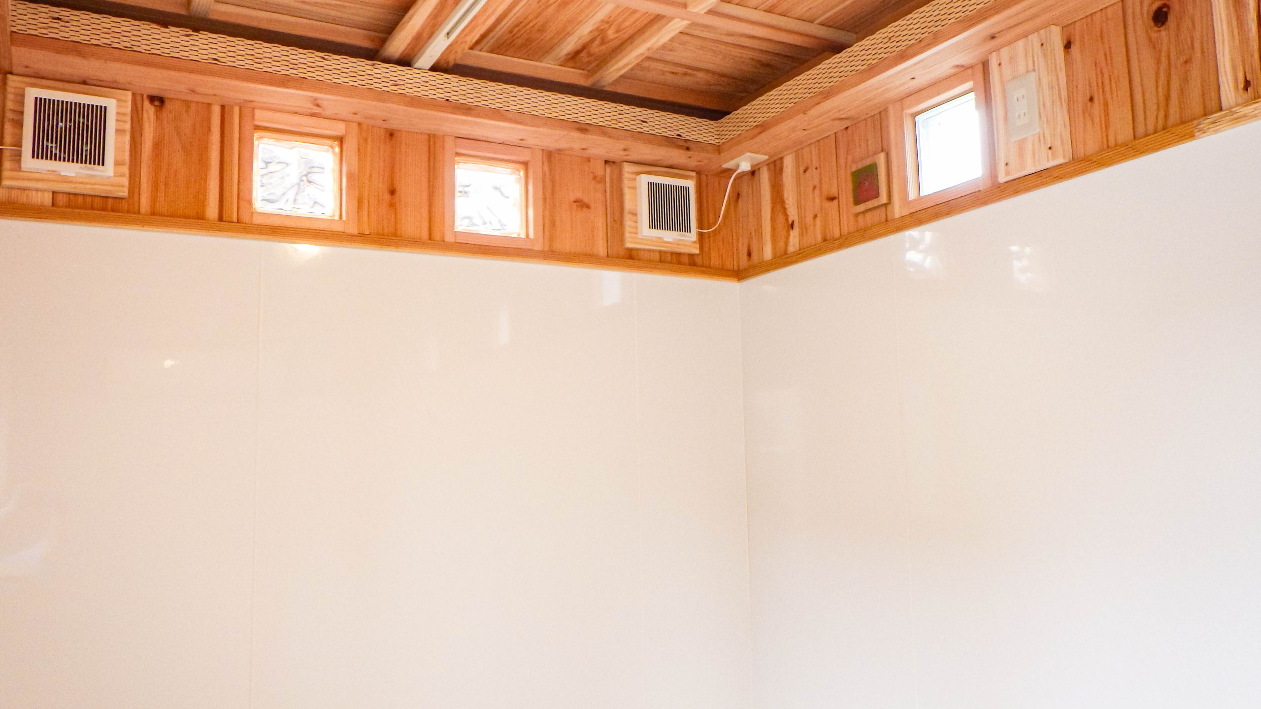 ユニットハウスの内観