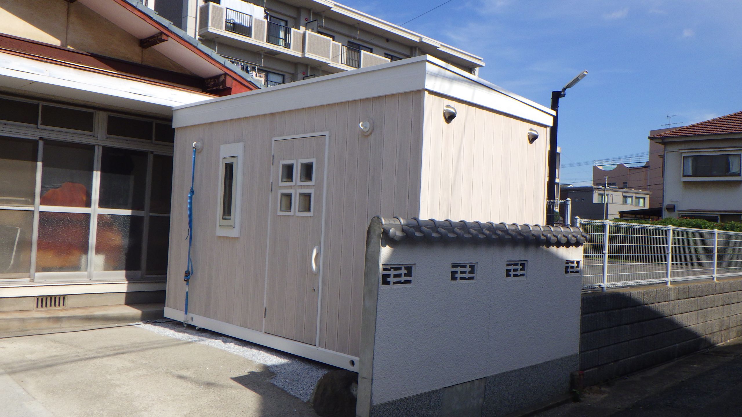 移動式木造ユニットハウス,ペットハウス,ログハウス,猫の家,キャットハウス