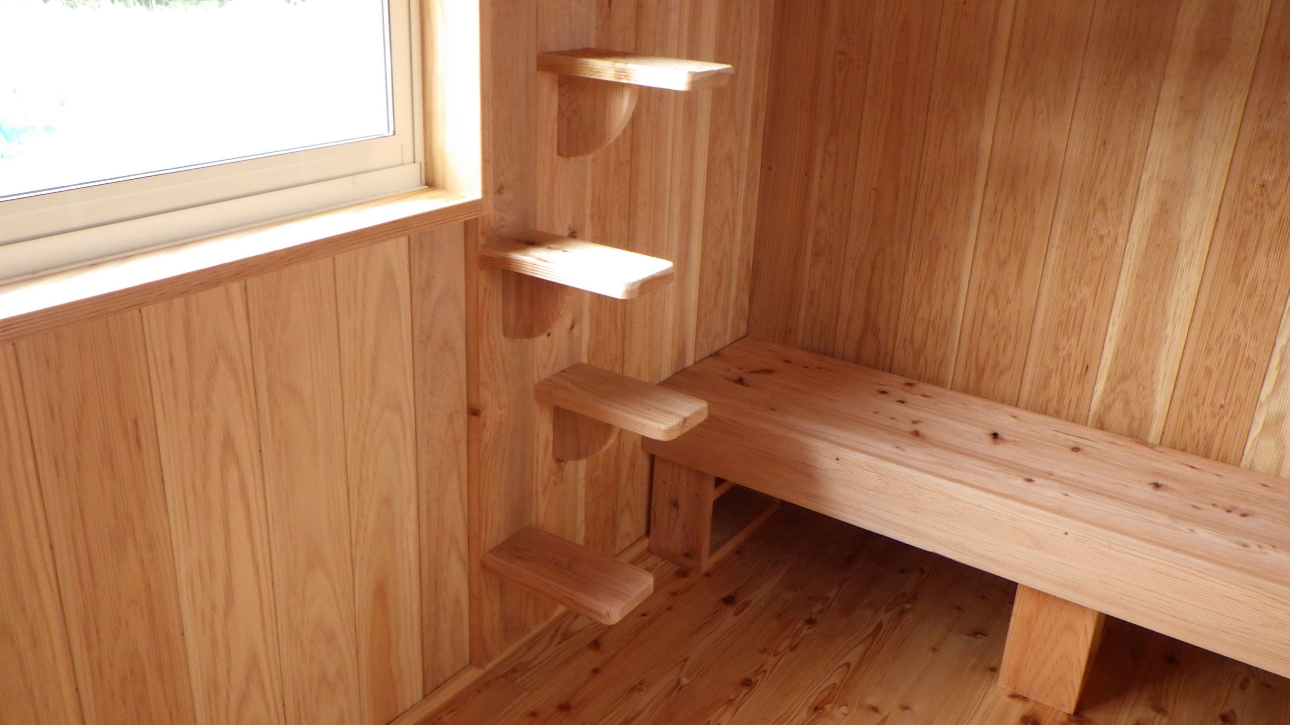 移動式木造ユニットハウス,ペットハウス,ログハウス,猫の家,キャットハウス